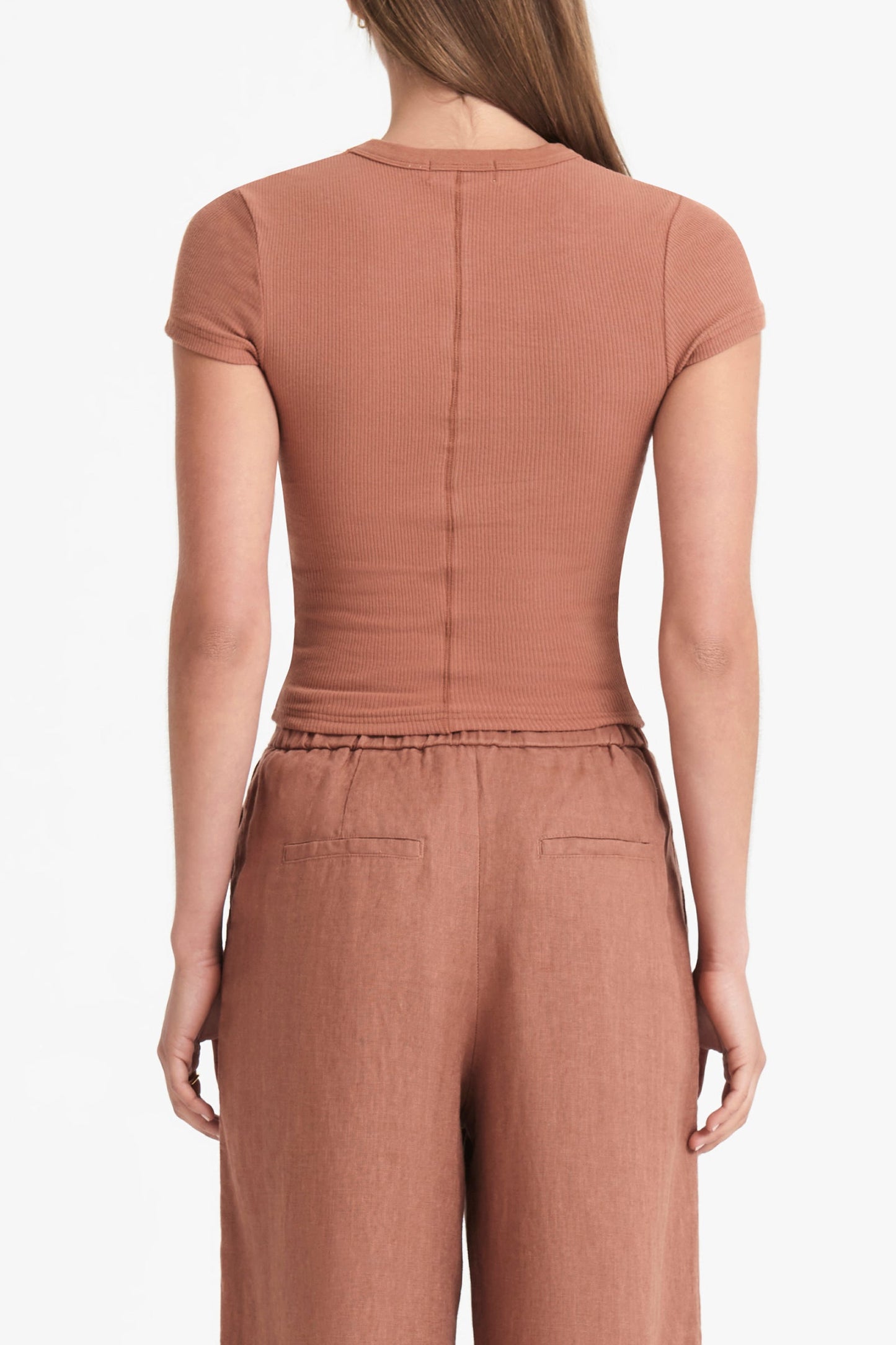 MONROE ORGANIC RIB TEE