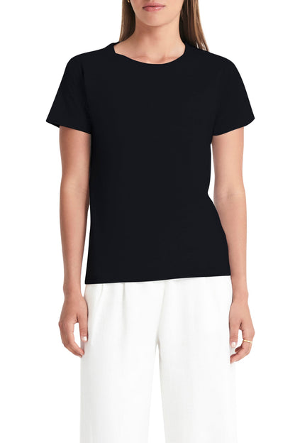 HARPER ORGANIC CREW NECK TEE