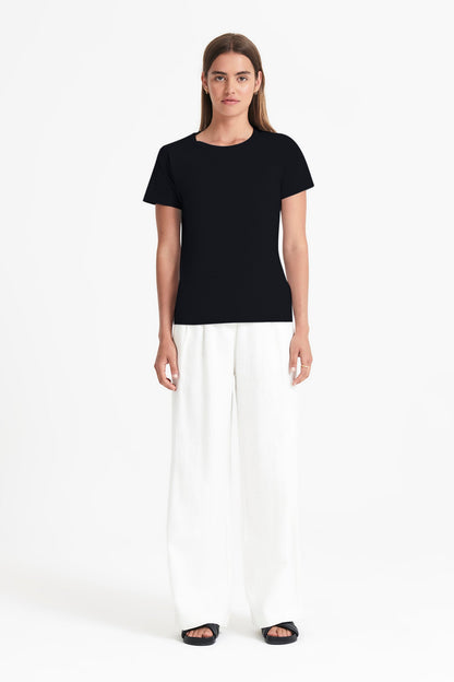 HARPER ORGANIC CREW NECK TEE