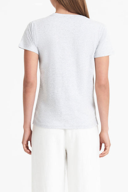 HARPER ORGANIC CREW NECK TEE