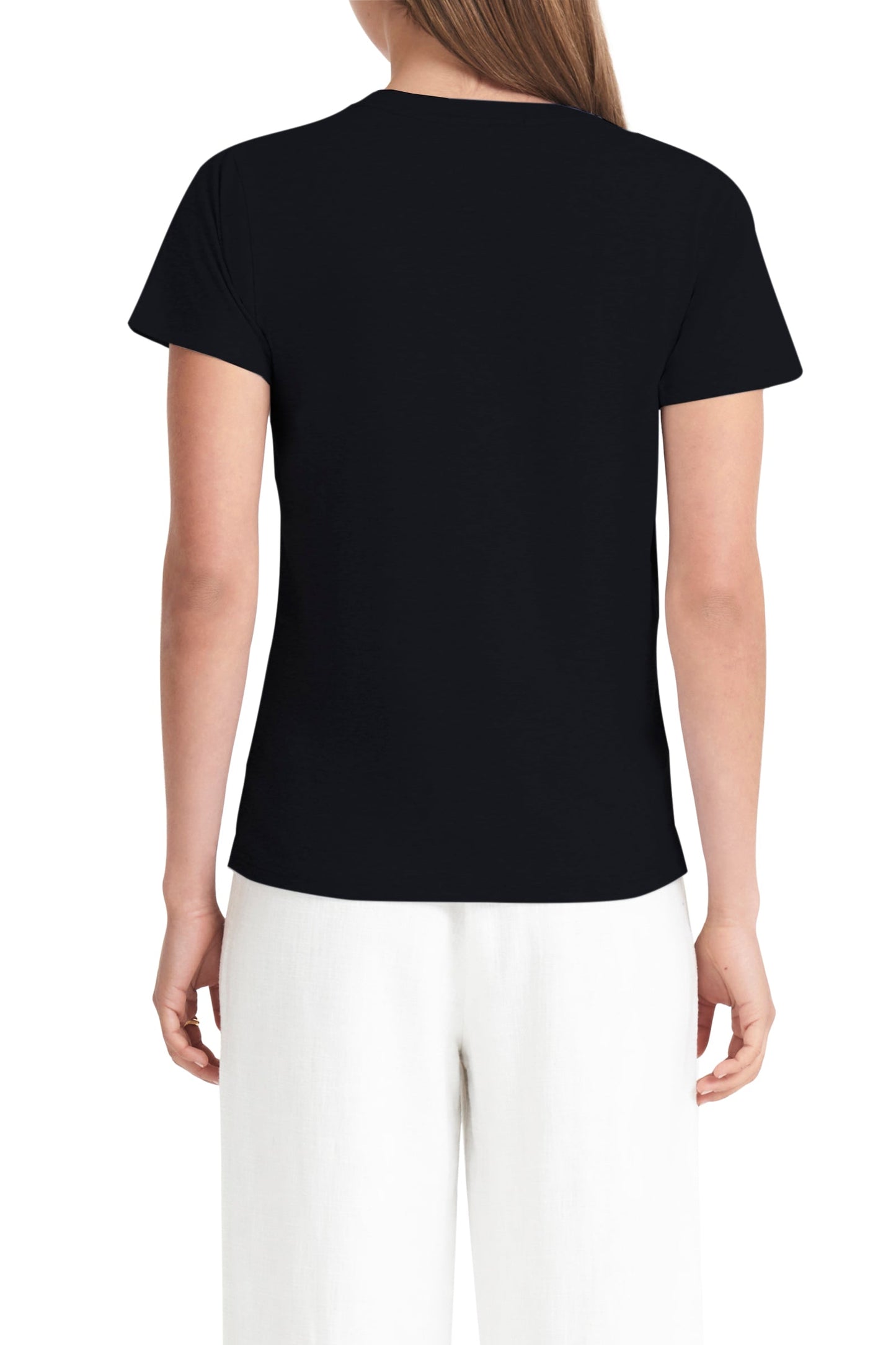 HARPER ORGANIC CREW NECK TEE