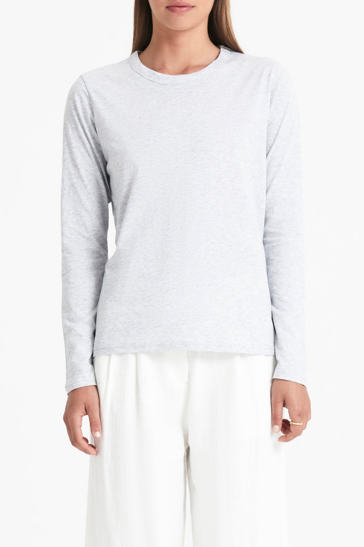 AVA ORGANIC LONG SLEEVE TEE