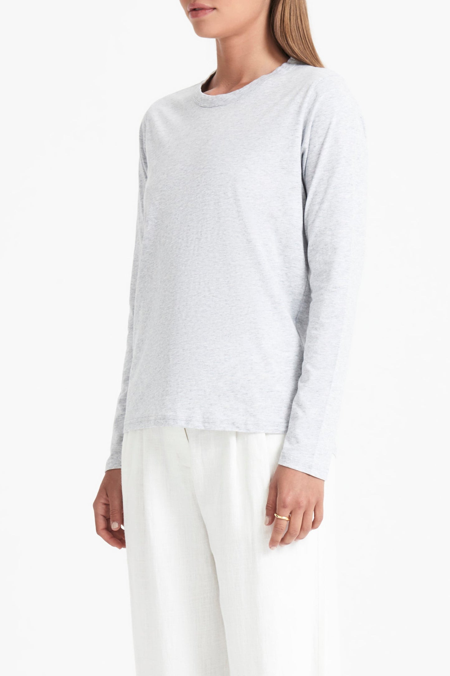 AVA ORGANIC LONG SLEEVE TEE