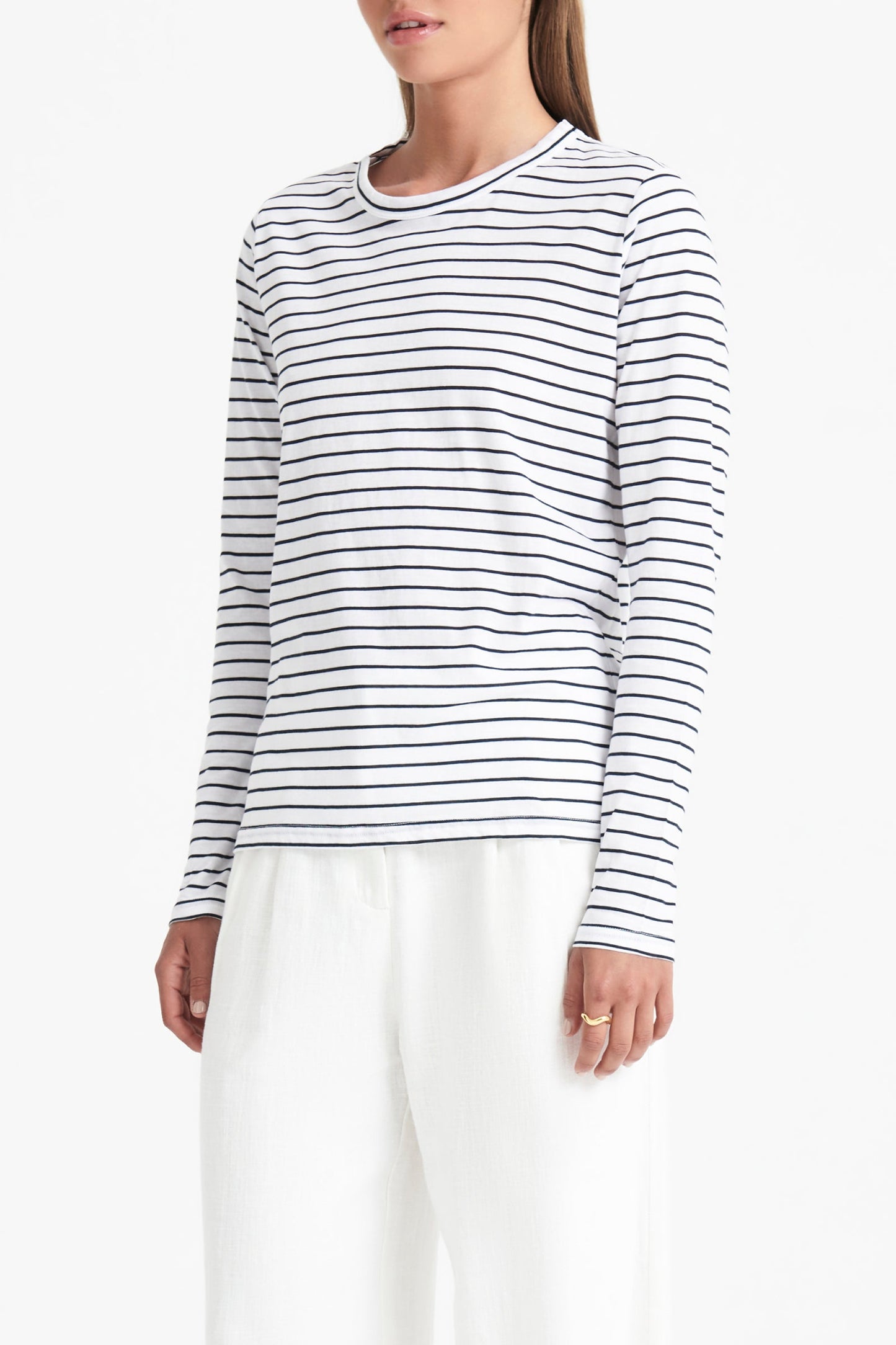 AVA ORGANIC LONG SLEEVE TEE