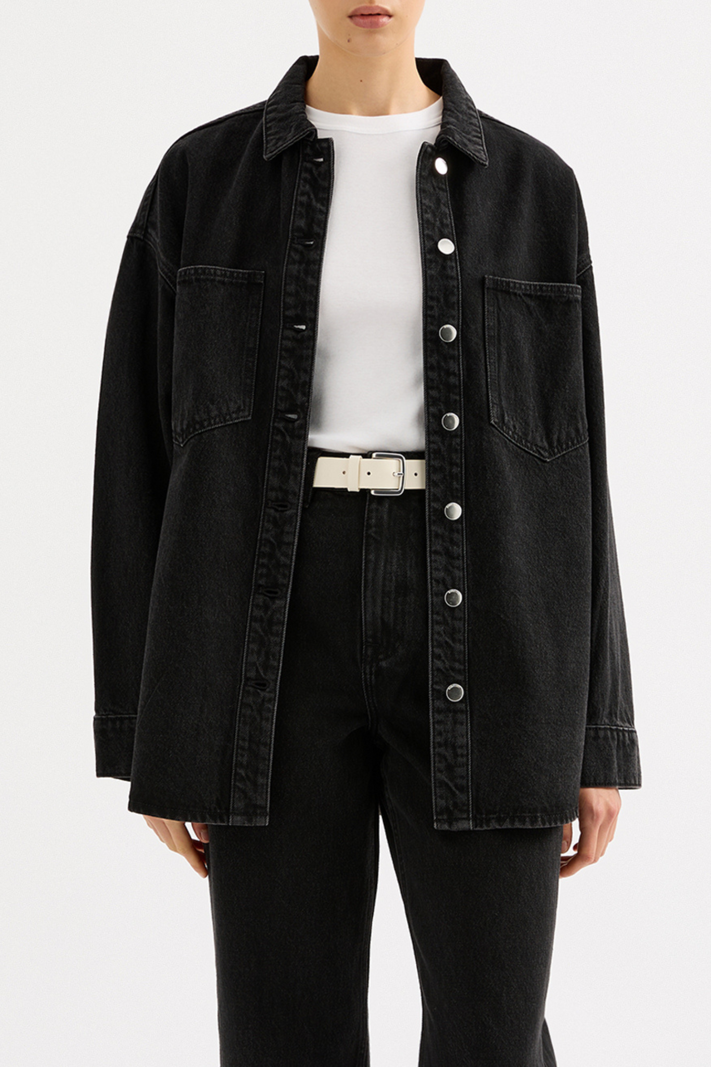 ORGANIC DENIM OVERSHIRT