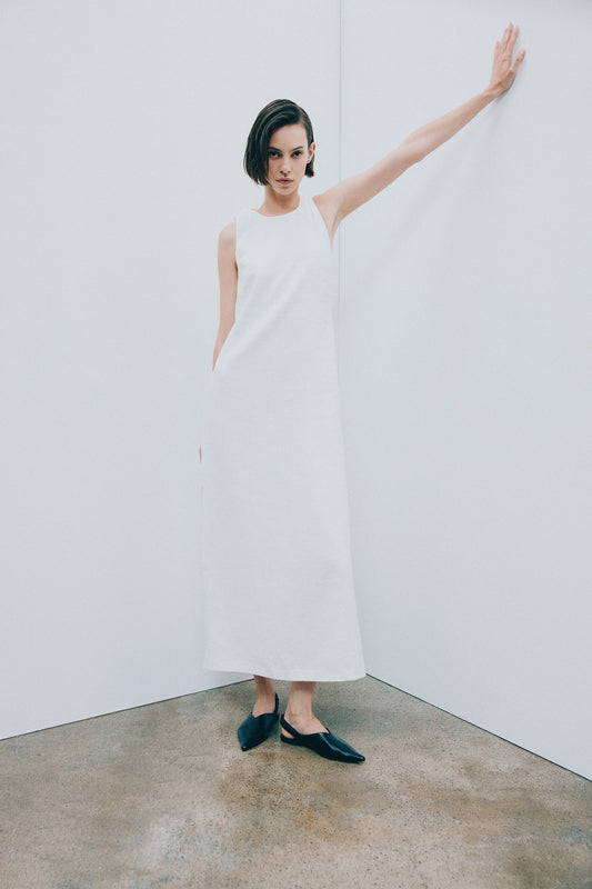 THILDA LINEN MAXI DRESS