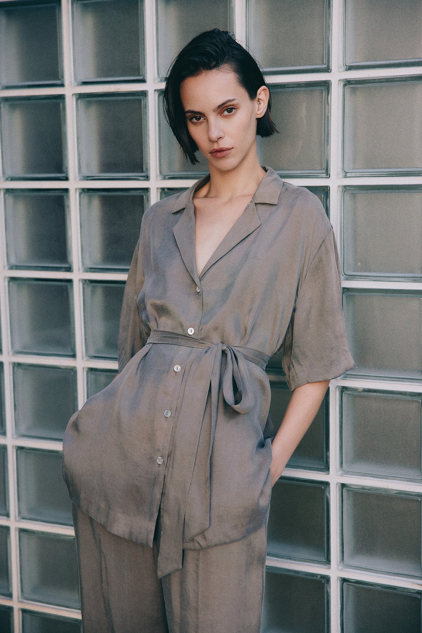 SESHNI TENCEL SHIRT