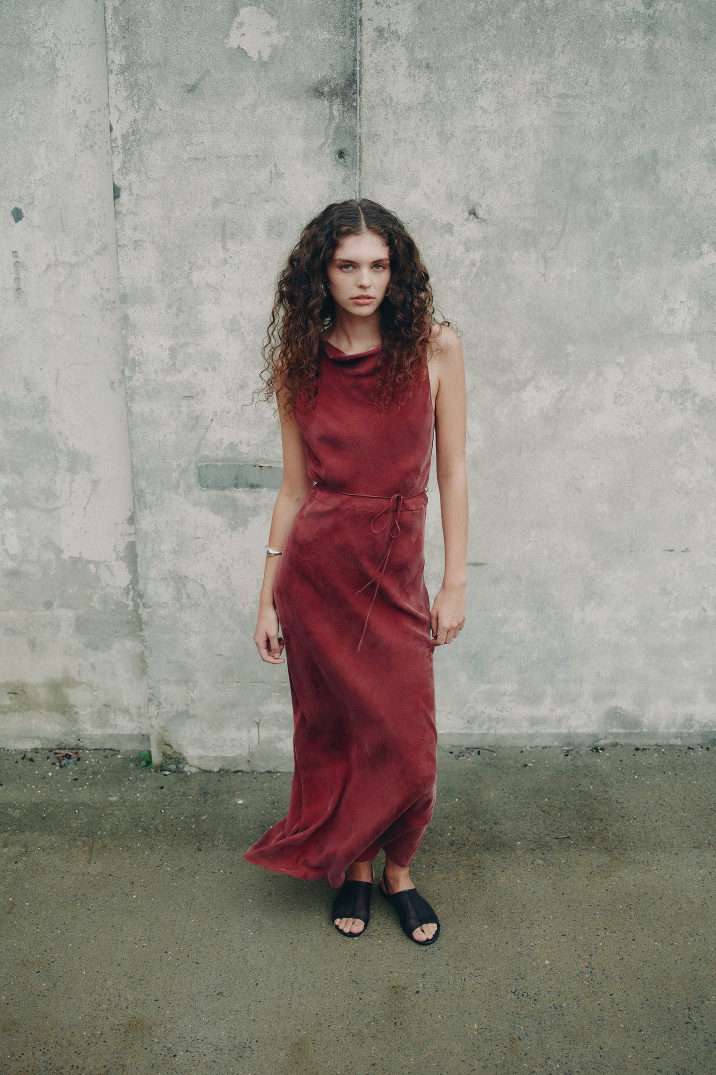 DEVIN TENCEL MAXI DRESS