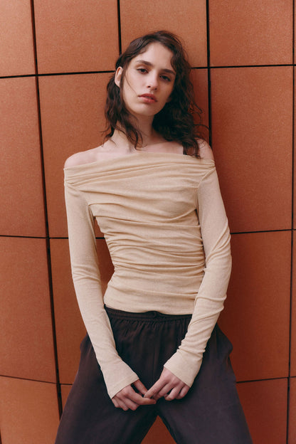 ZIEL OFF SHOULDER TOP
