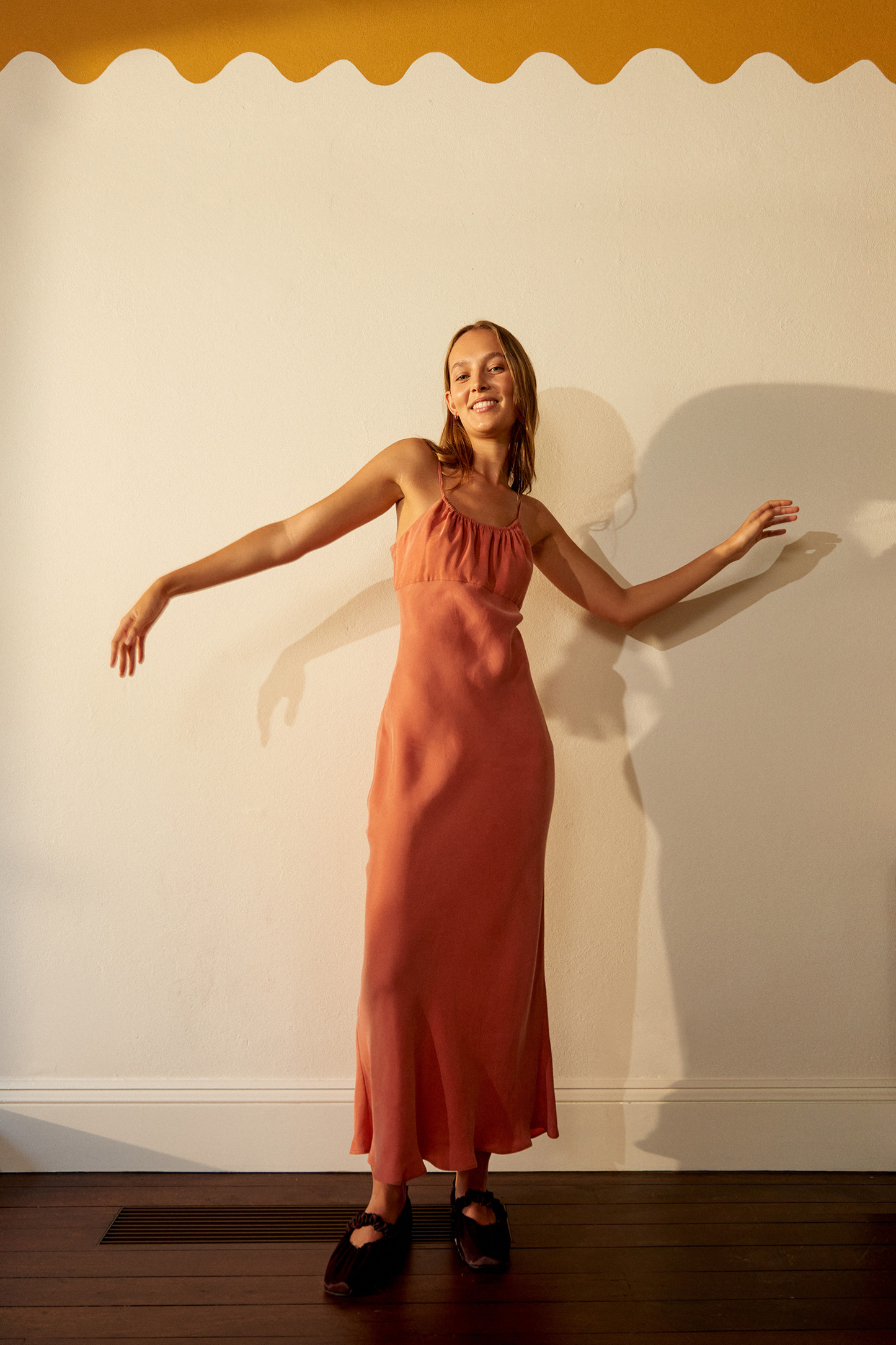 SOL CUPRO DRESS