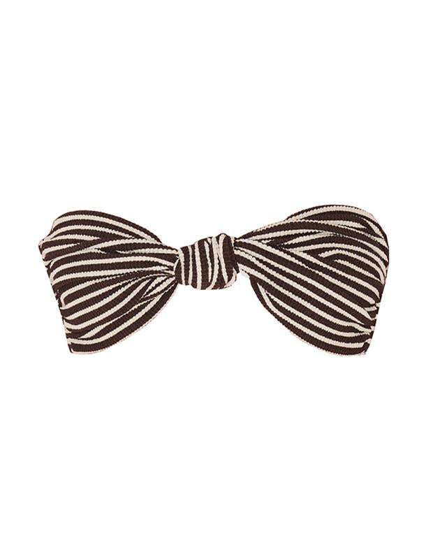 STRIPE CRINKLE KNOT FRONT