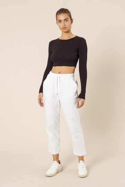 CAMERON WAFFLE LS TEE