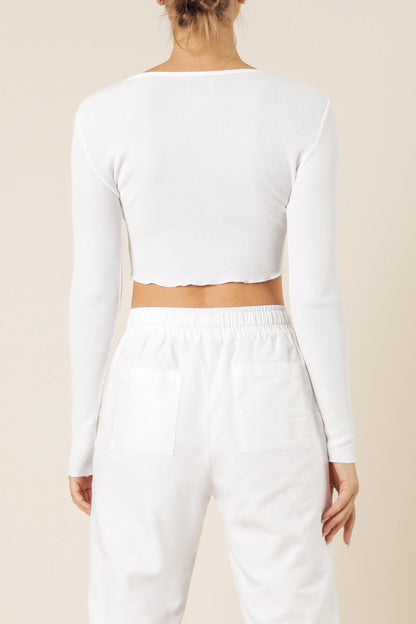 CAMERON WAFFLE LS TEE