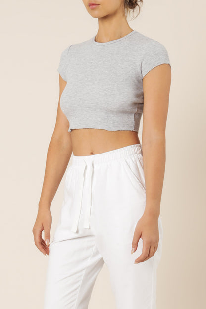 CAMERON BASIC WAFFLE TEE