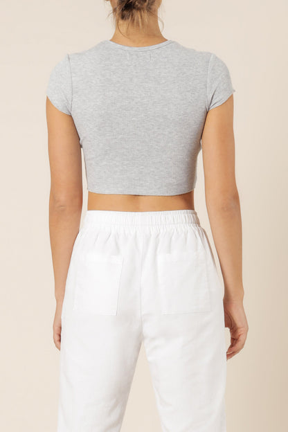 CAMERON BASIC WAFFLE TEE