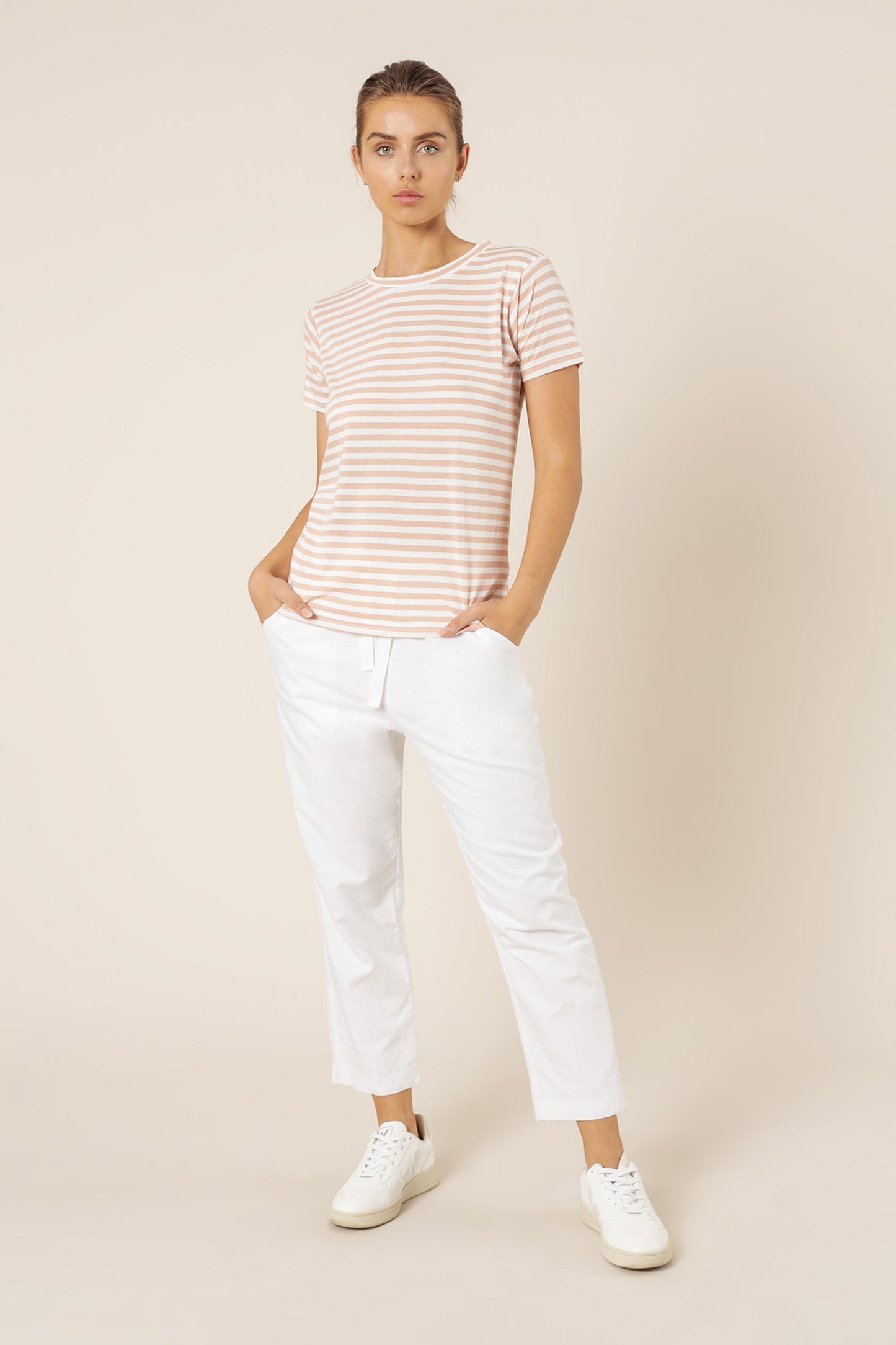 HARPER BASIC CREW NECK TEE