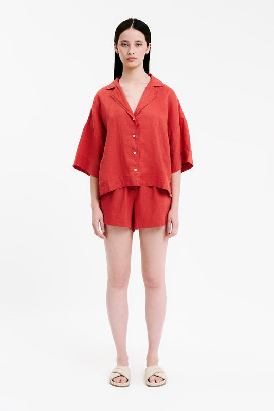 LOUNGE LINEN SHORT