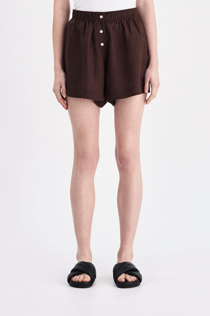 LOUNGE LINEN SHORT