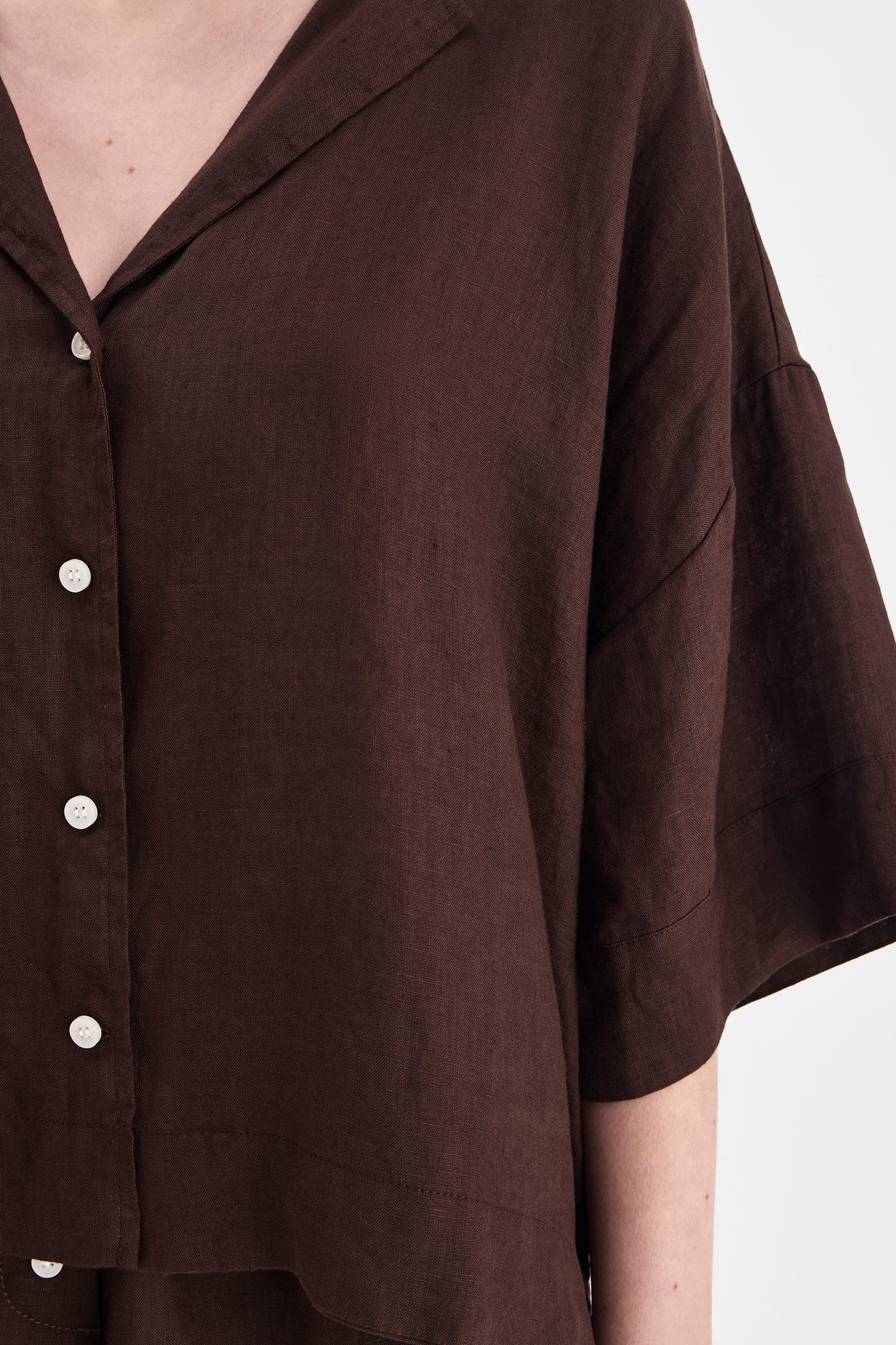 LOUNGE LINEN SHIRT