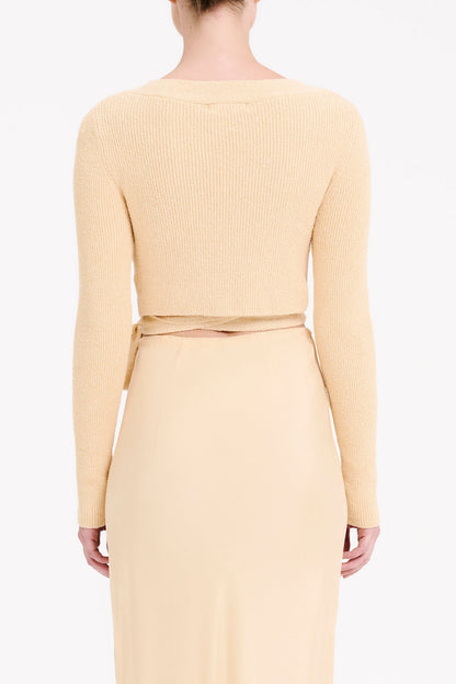 ASTRO KNIT WRAP TOP