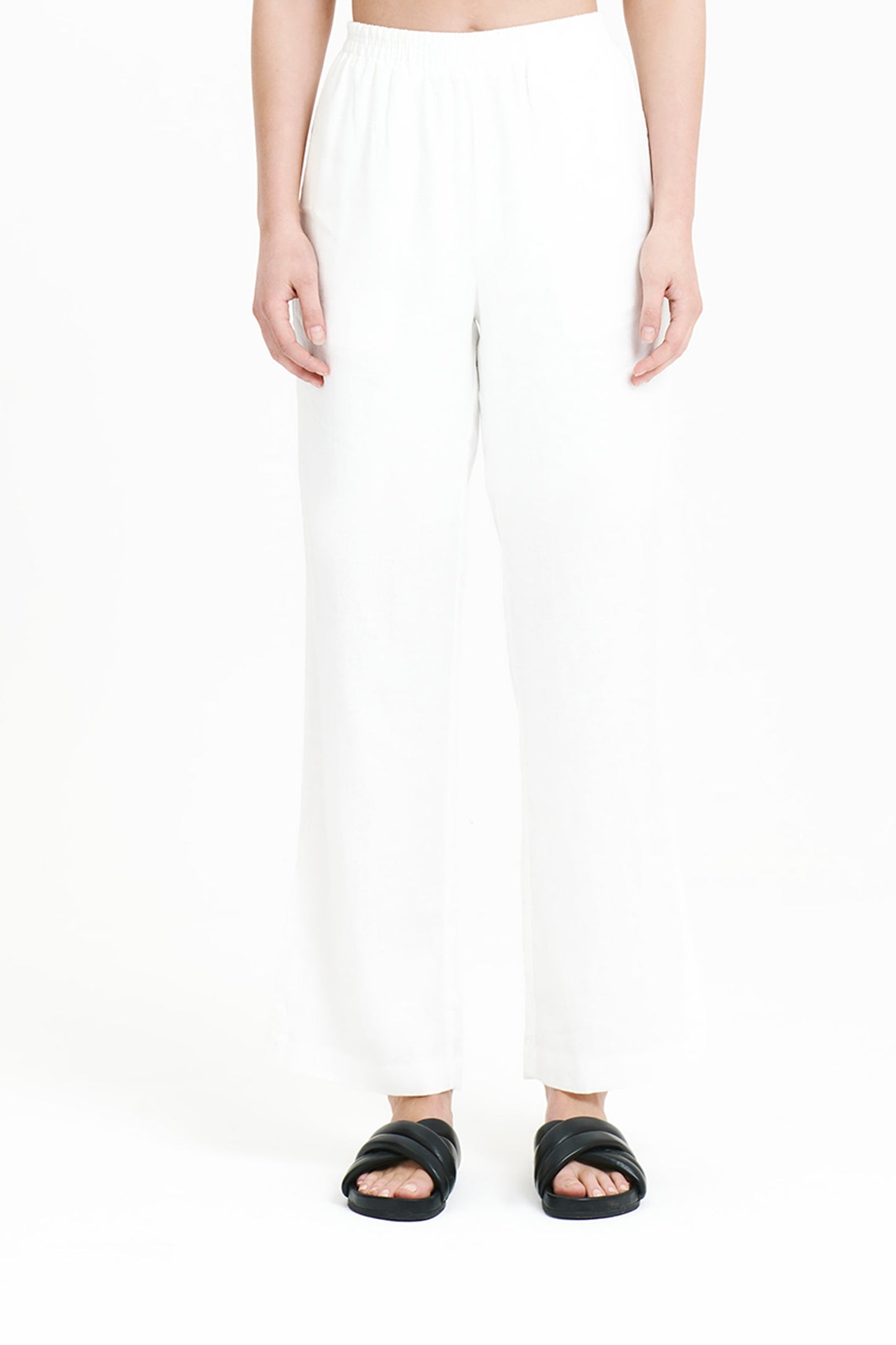 RYNN LINEN SPLIT PANT