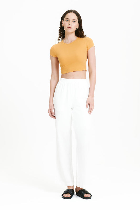 RYNN LINEN SPLIT PANT