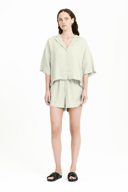LOUNGE LINEN SHIRT