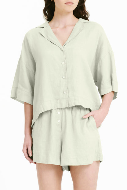LOUNGE LINEN SHIRT