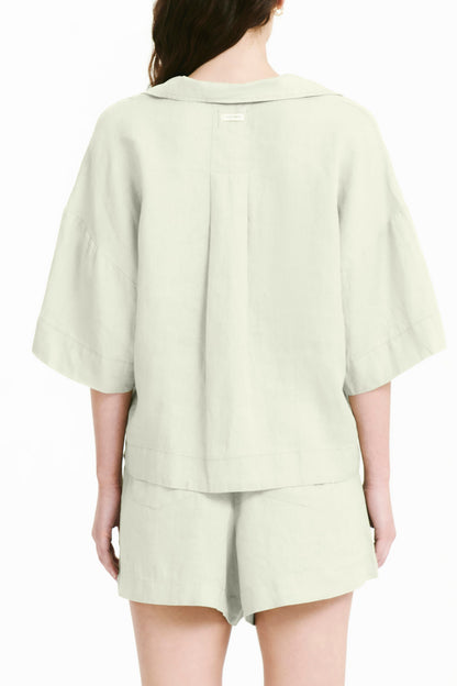 LOUNGE LINEN SHIRT