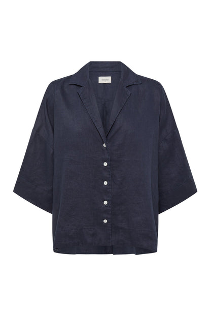 LOUNGE LINEN SHIRT