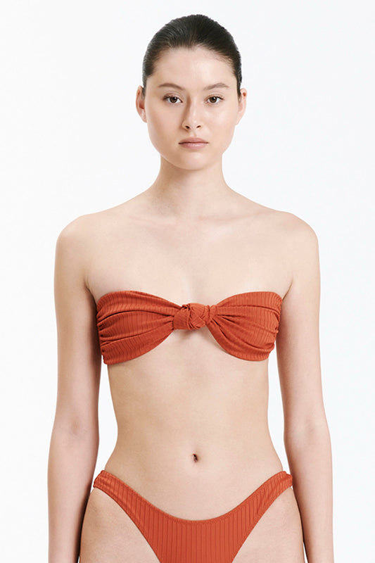 CLASSIC KNOT FRONT BIKINI TOP