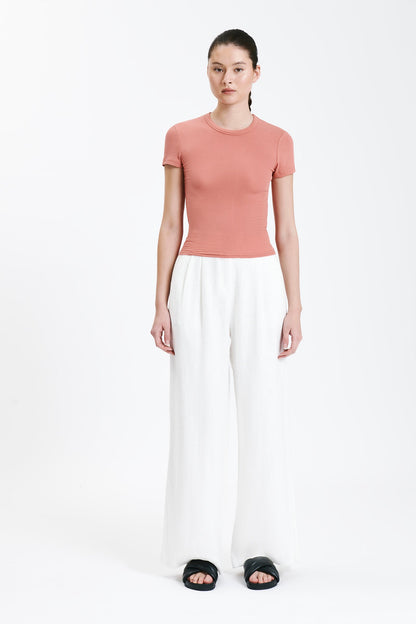 MONROE ORGANIC RIB TEE