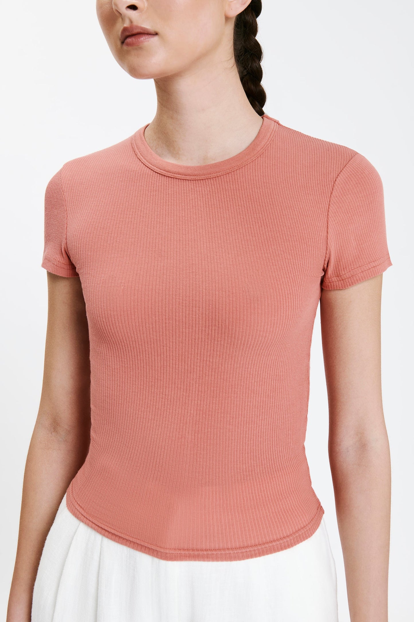 MONROE ORGANIC RIB TEE