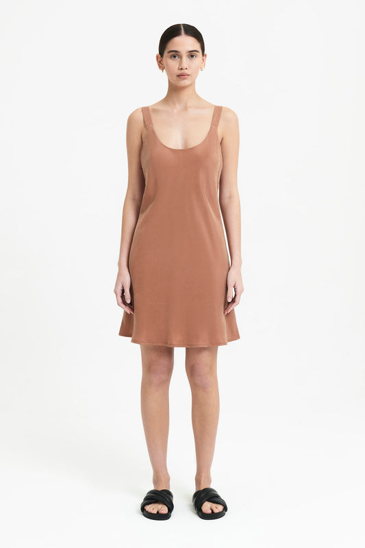 HARLOW CUPRO MINI DRESSES