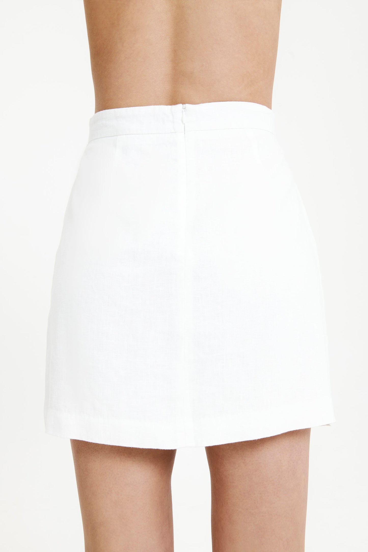 RYNN LINEN MINI SKIRT