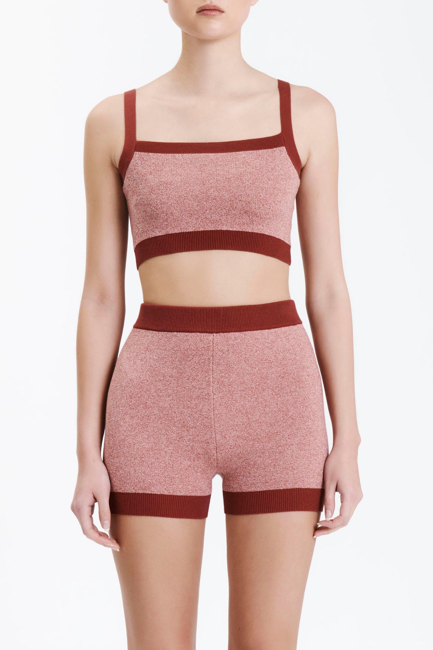 NUDE ACTIVE KNIT CROP