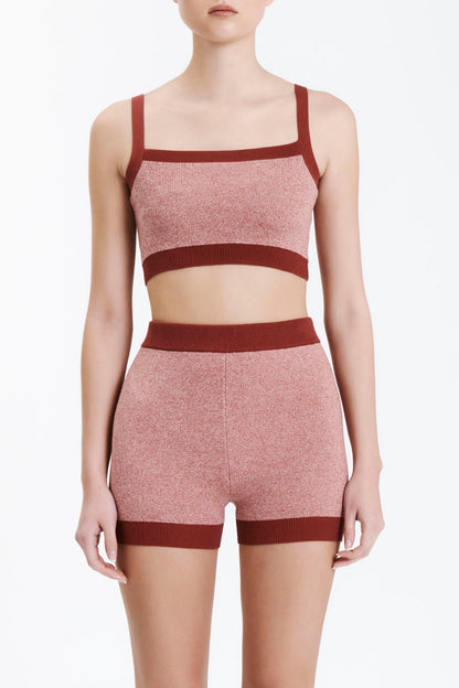NUDE ACTIVE KNIT CROP