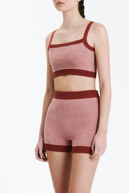 NUDE ACTIVE KNIT CROP