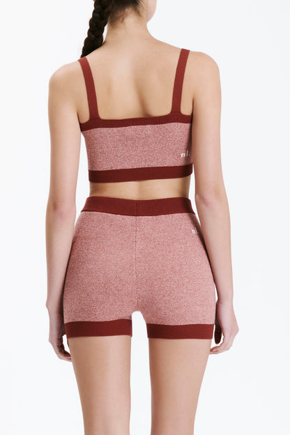 NUDE ACTIVE KNIT CROP