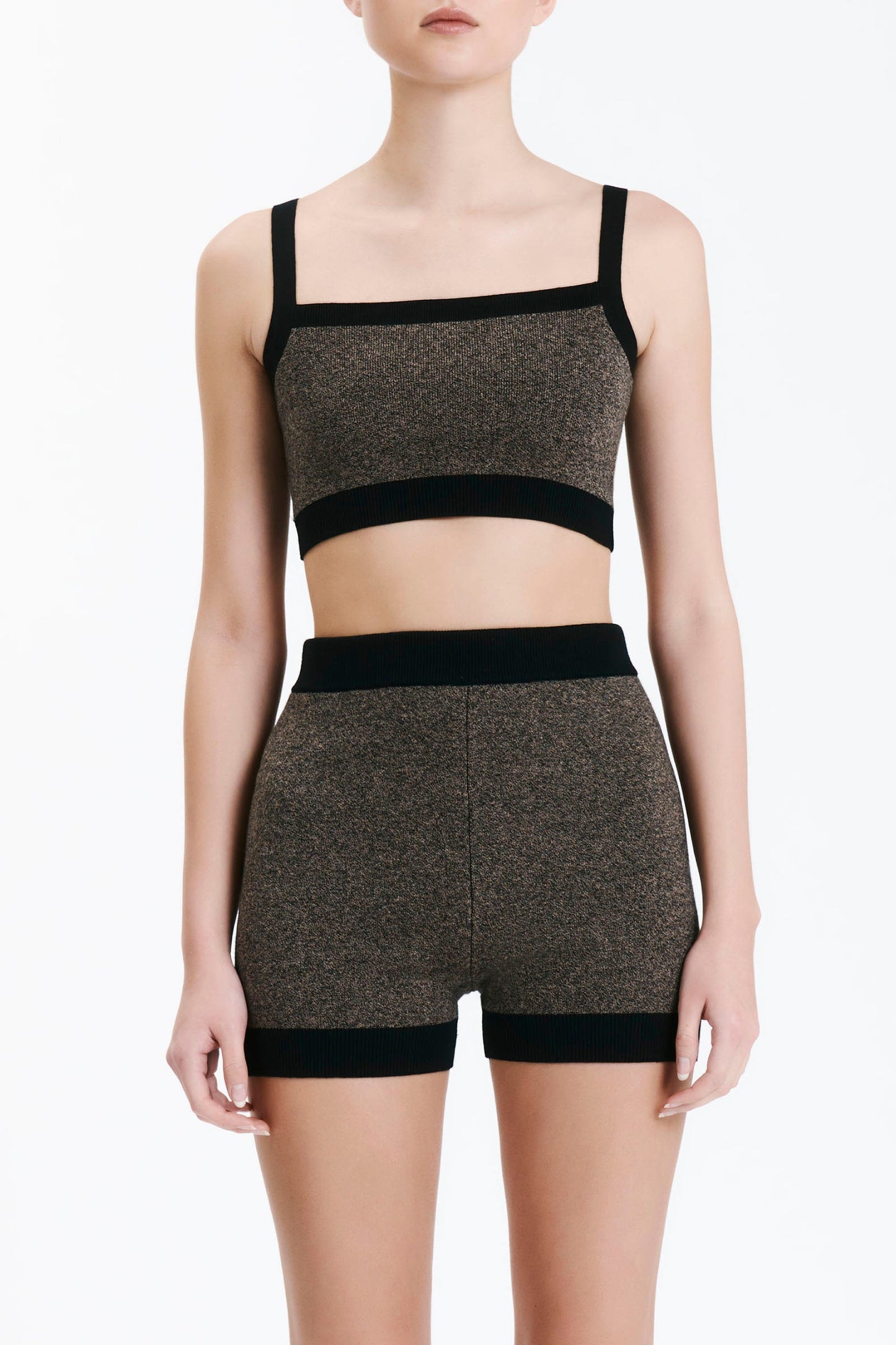 NUDE ACTIVE KNIT CROP