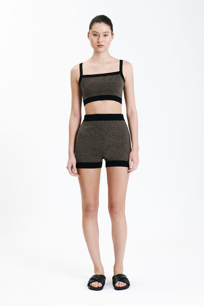 NUDE ACTIVE KNIT CROP