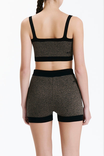 NUDE ACTIVE KNIT CROP