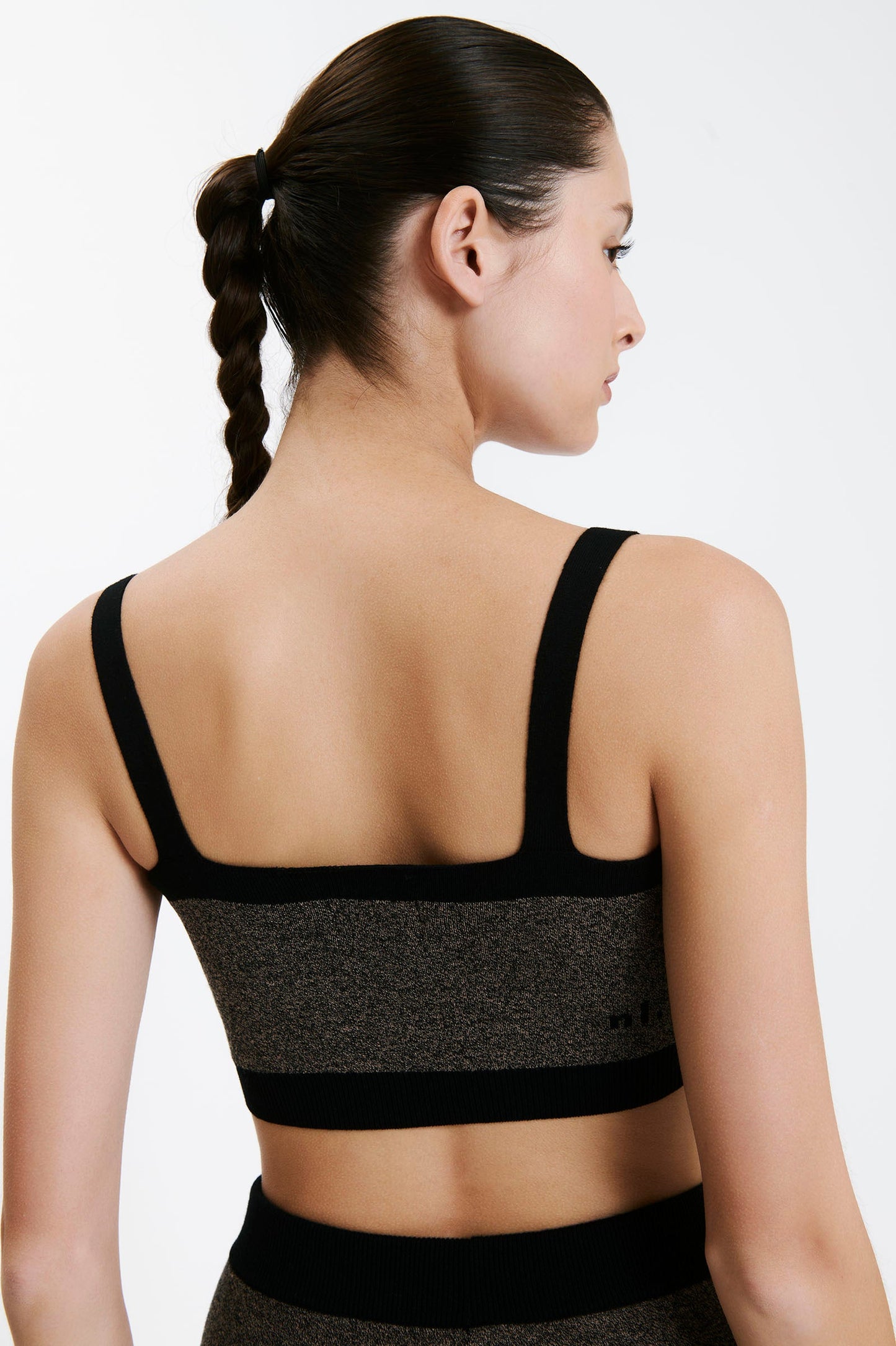 NUDE ACTIVE KNIT CROP