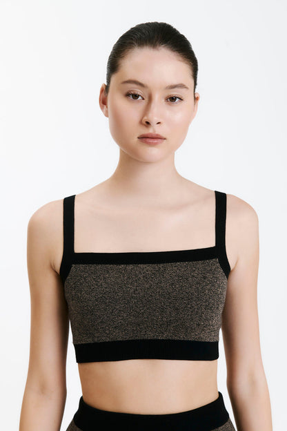 NUDE ACTIVE KNIT CROP