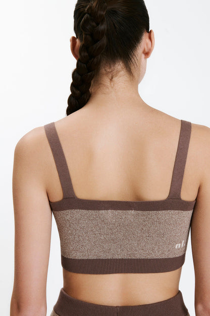 NUDE ACTIVE KNIT CROP