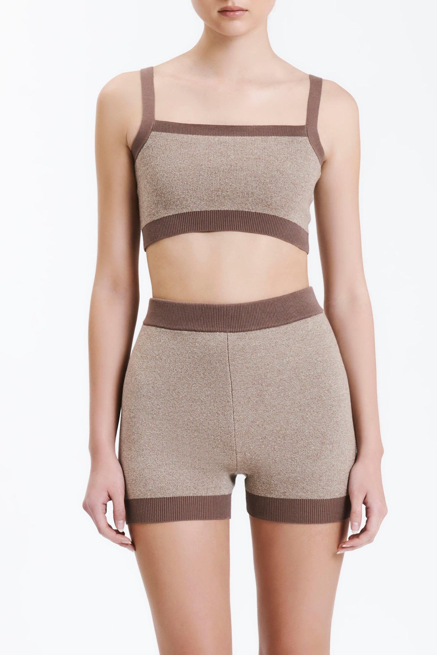 NUDE ACTIVE KNIT CROP