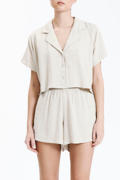 ACE CROPPED SHIRT