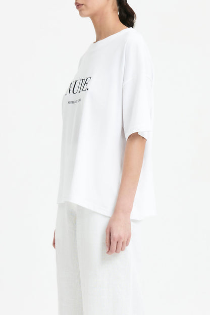 NUDE. WASHED TEE