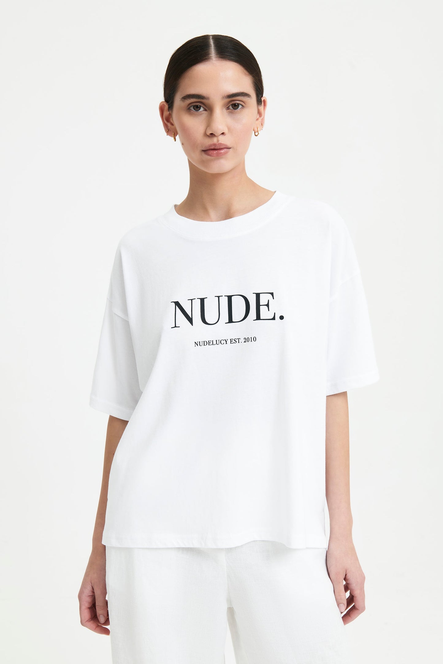 NUDE. WASHED TEE
