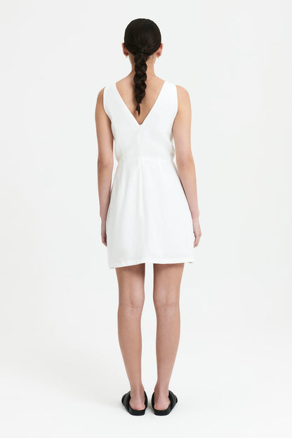 SIMA LINEN MINI DRESS